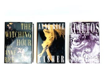 Lives of the Mayfair Witches - Anne Rice - Set of 3 MINT First Edition Hardcover