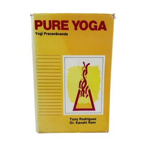 Pure Yoga Tony Rodriguez Dr Kanshi Ram Yogi Pranavananda 1992 Sanskrit Wisdom
