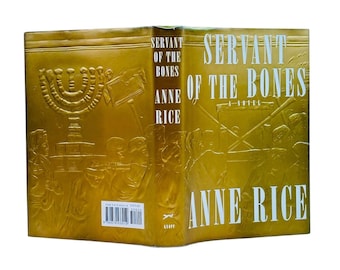Servant of the Bones Anne Rice 1996 First Edition Horror Fantasy MINT Condition