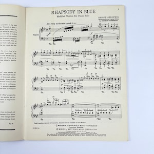 Rhapsody in Blue - Piano Solo - George Gershwin - Modified Arrangement 1924