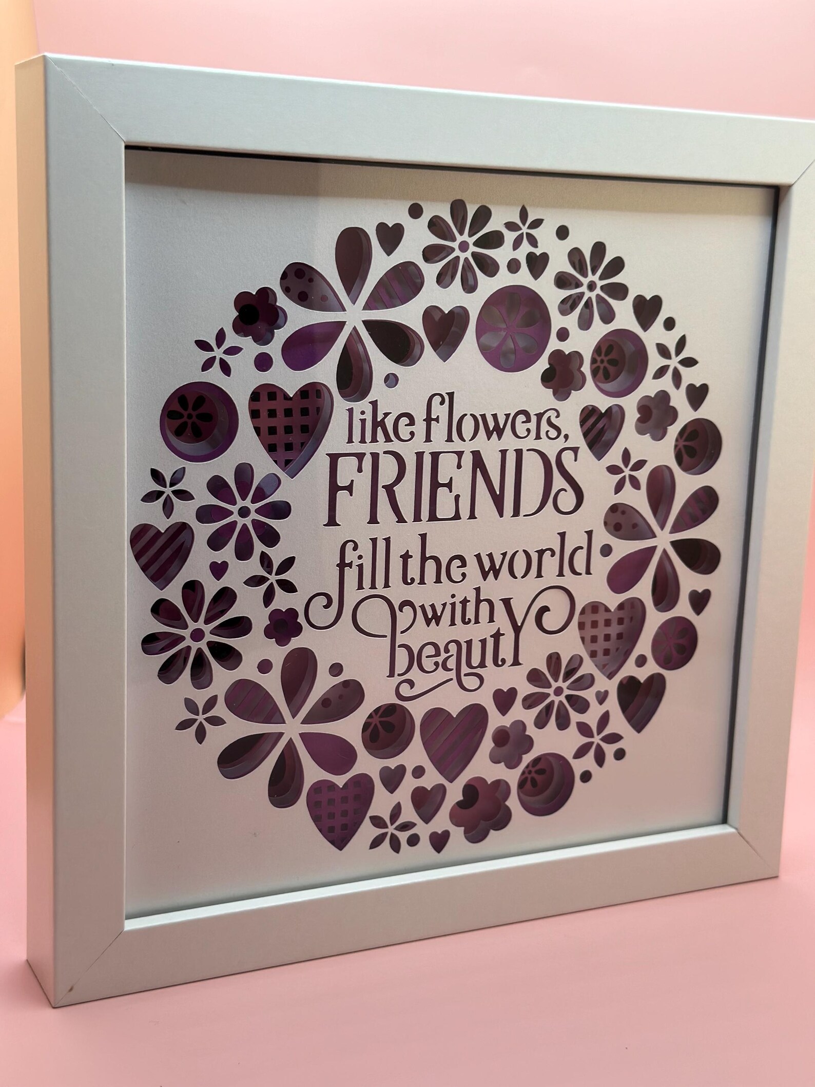 Friends Shadow Box - Etsy