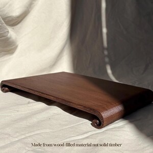 The Scroll – Japanese Bonsai Display Stand, Zen Pot Holder