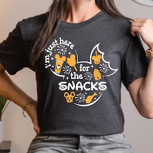 I'm Just Here For The Snacks Shirt, Disney Trip Shirts, Disney Family Vacation Shirt, Disney T-Shirt, Disneyland Shirt, Disney Snacks Shirt
