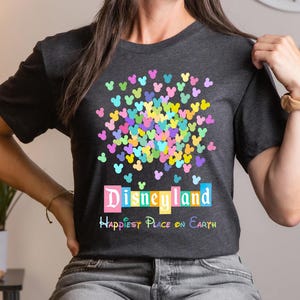 The Happiest Place One Earth Disneyland Shirt, Mickey and Minnie Magical Castle Shirt, Disney Family Trip Shirt, Disneyland Vacation Tee