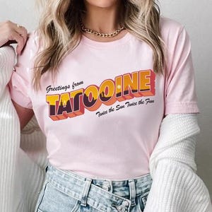 Retro Tatooine Shirt, Star Wars Shirt, Hollywood Studios, Galaxy&#39;s Edge Trip Shirt, Star Wars Fan Gift, Disney Trip Shirt, Disney Star Wars