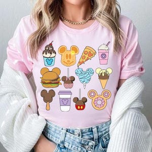 Disney Snacks Shirt, Magical Park Snacks Shirt, Disneyland Snacks Shirt, Epcot Snack Shirt, Magical Castle Shirt, Cute Disney Women Shirt
