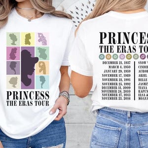 Princess Eras Tour Shirt, Disney Trip Shirt, Disney Princess Tour, Disney Girl Trip, Disney Womens Shirt, Mickey Eras Tour Shirt, Disney Tee
