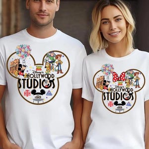 Camisetas de Disney Hollywood Studios, camisetas de viaje a Disney 2025, camisetas familiares de Disney, camiseta de viaje a Hollywood Studios, camiseta de vacaciones en Disney