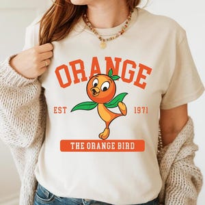 Disney Orange Bird Shirt, Disneyland Summer Trip Shirt, Summer Orange Bird Shirt, 2025 Disneyland Festival Shirt, Epcot 2025 Bird Shirt