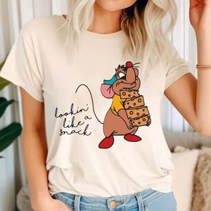 Disney ziet eruit als een snack Gus Gus shirt, Gus Gus shirt, Disneyland Trip shirt, Assepoester shirt Gus Gus, bijpassende shirt Disney familie