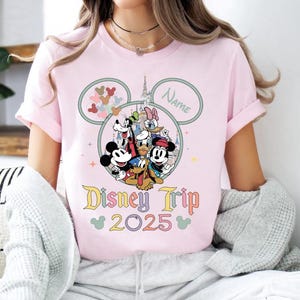 Personalized Disney Trip Shirts, Disneyland Shirts, Disney Vacation T-shirt, Disney Family Matching Shirt, Magical Castle Shirt, Disneyworld
