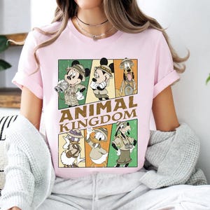 Retro Animal Kingdom Shirts, Safari Family Matching Shirts, Disney 2025 Shirt, Disney Safari Shirt, Disneyland Trip, Disney Adventure Shirt