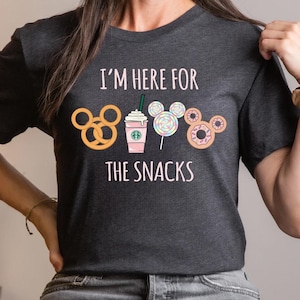 Disney Snacks Shirt, Magical Park Snacks Shirt, Disneyland Snacks Shirt, Epcot Snack Shirt, Magical Castle Shirt, Cute Disney Women Shirt