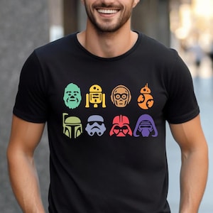 Disney Star Wars T-Shirt, Darth Vader Tee, Disneyland Family Vacation, Death Star Tee, Star Wars Stormtrooper Shirt, Star Wars Character Tee