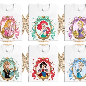 Disney Princess Shirt, Watercolor Princess Shirt, Disney Trip T-Shirt, Disney Princess, Disneyworld Princess Gift, Disney Womens Shirt