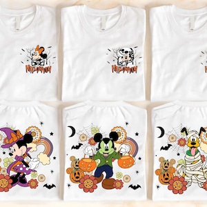 Custom Disney Halloween Shirt, Disney Halloween Party Shirt, Disneyland Shirt, Disney Halloween Matching 2025 Shirt, Family Halloween Shirt