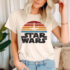 Vintage Star Wars Shirt, Disney Star Wars Shirt, Star Wars Familie Shirt, Star Wars Geschenke, Disney Urlaub Shirt, Disneyland Shirt, Disney