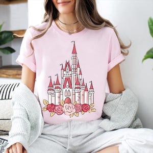 Walt Disney Castle Shirt, Family Matching Castle Shirt, Magic Kingdom Castle Shirt, Women&#39;s Castle Tee, Disney Castle Tee, Disney Tee Shirt