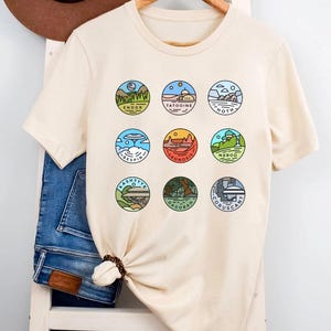 Star Wars Best National Parks Star Wars Planets Design Shirt, New Disneyland Parks Shirt, Best Endor Park Shirt, Tatooine Shirt, Star Wars