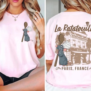 Remy Little Chef La Ratatouille Paris France Shirt, Anyone Can Cook Tee, Disney Mouse Chef, Disneyland Family Trip, Disney Food Shirt, WDW