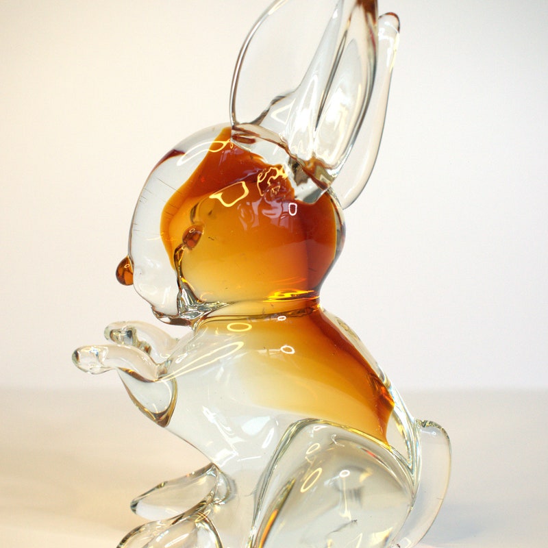 Glass Rabbit - Etsy