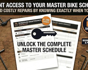 Beginner Bike Service Schedule: Avoid Costly Repairs (5-Tracker Bonus)