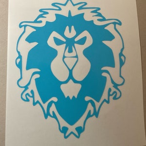 World of Warcraft Alliance decal