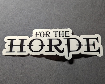 Adesivo World of Warcraft per l'Orda