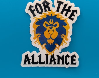 Per l'adesivo dell'Alleanza World of Warcraft
