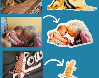 Adesivi fotografici personalizzati