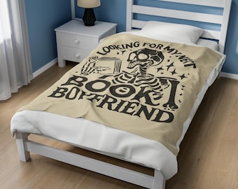 Alla ricerca del mio prossimo fidanzato di libri - Regalo perfetto per lettori di libri e amici amanti dei libri - Coperta da lettura Dark Romance