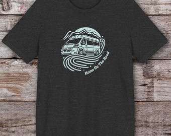 Van Life T-Shirt - Road Trip Adventure Gift For Vanlife - Flowy Outdoor Design