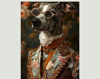 placa de metal animal perro, decoración de pared 20x30 cm