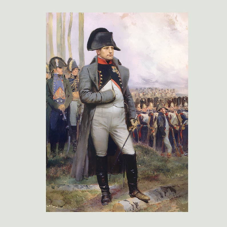 Napolean Decorations Metal Plaque Emperor Napoleon Bonaparte, Wall Decoration 20x30 Cm - Etsy