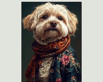 placa de metal animal perro, decoración de pared 20x30 cm