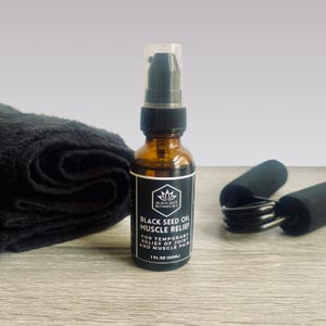 Black Seed Oil Muscle Relief Oil