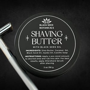 Shaving Butter with Black Seed Oil