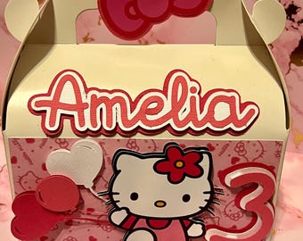 Geschenkdoos Hello Kitty-feestbedankjes