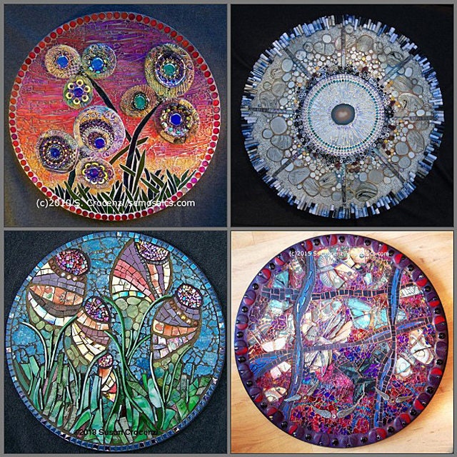 Tempered Glass Mosaic Basics Tutorial extras Automatic Etsy