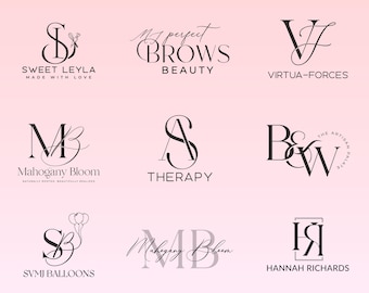 I Will Create Custom Logo Design for your Business | Custom Logo | Logo design |  Business logo | Minimalist logo | Monogram logo