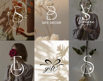 Premium logo, Initial logo, Custom Logo Design, Minimalist Logo, Cosmetic logo, Name logo, Wedding logo, Fashion logo, Monogram Logo
