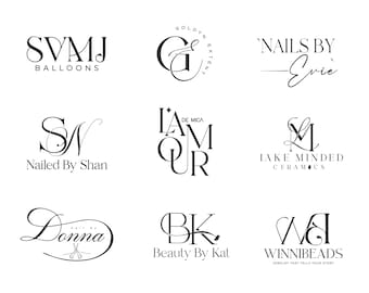 I Will Create Custom Logo Design for your Business | Custom Logo | Logo design |  Luxury logo | Minimalist logo | Boho logo