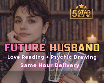 Same Hour Future Husband Tarot | Love Reading & Psychic Drawing | PDF Delivery