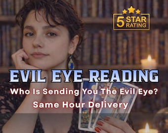 Is There an Evil Eye on Me? | Same Hour Tarot Reading | Guidance & Insights | PDF Delivery