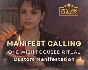 Same Hour Manifestation Guidance | Custom Intuitive Report | PDF Delivery