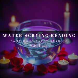 Water Scrying, Same Hour Love Reading, Psychic Reading, Tarot Reading, Tarot Card Deck, Future Spouse, Love Guide, Relationship Tarot,