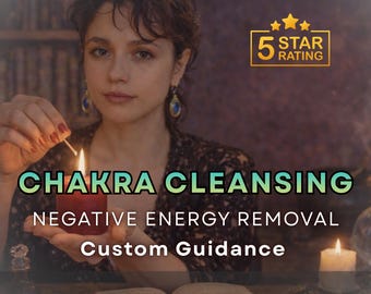Same Hour Chakra Cleansing Guide | Negative Energy Removal & Aura Healing | PDF Delivery
