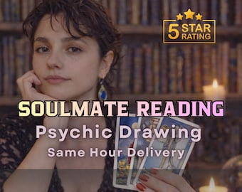 Same Hour Soulmate Drawing | Psychic Love Tarot Reading | PDF Delivery
