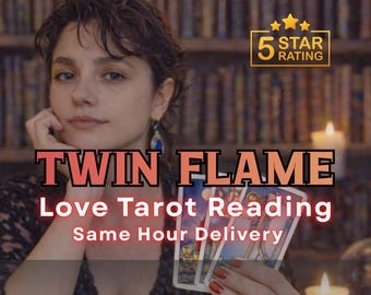 Perspectivas de llamas gemelas en la misma hora / Lectura de tarot del amor / Entrega en PDF