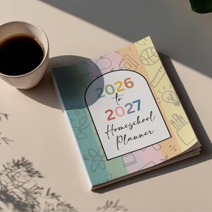 Editable Homeschool Planner 2026-2027, Printable Teacher Homeschool ...